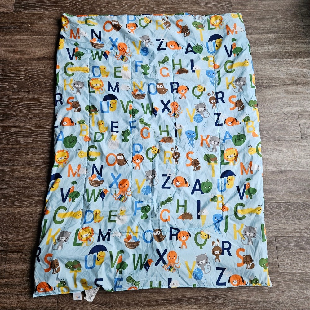 Circo Toddler Bedding Set Alphabet Animals Polka Dot Comforter Sheet Pillowcase